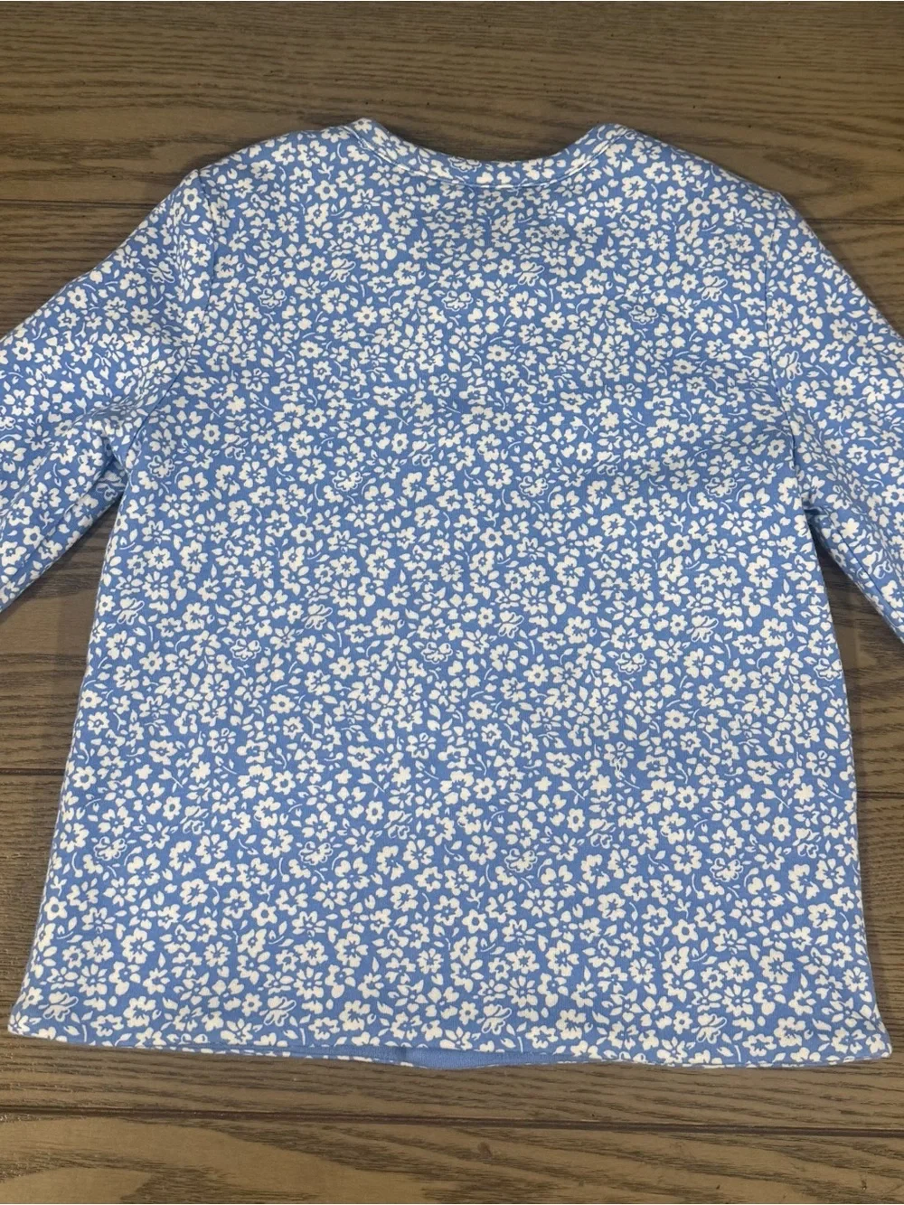 Ralph Lauren Blue Reversible girls Cardigan 24 months New without tags